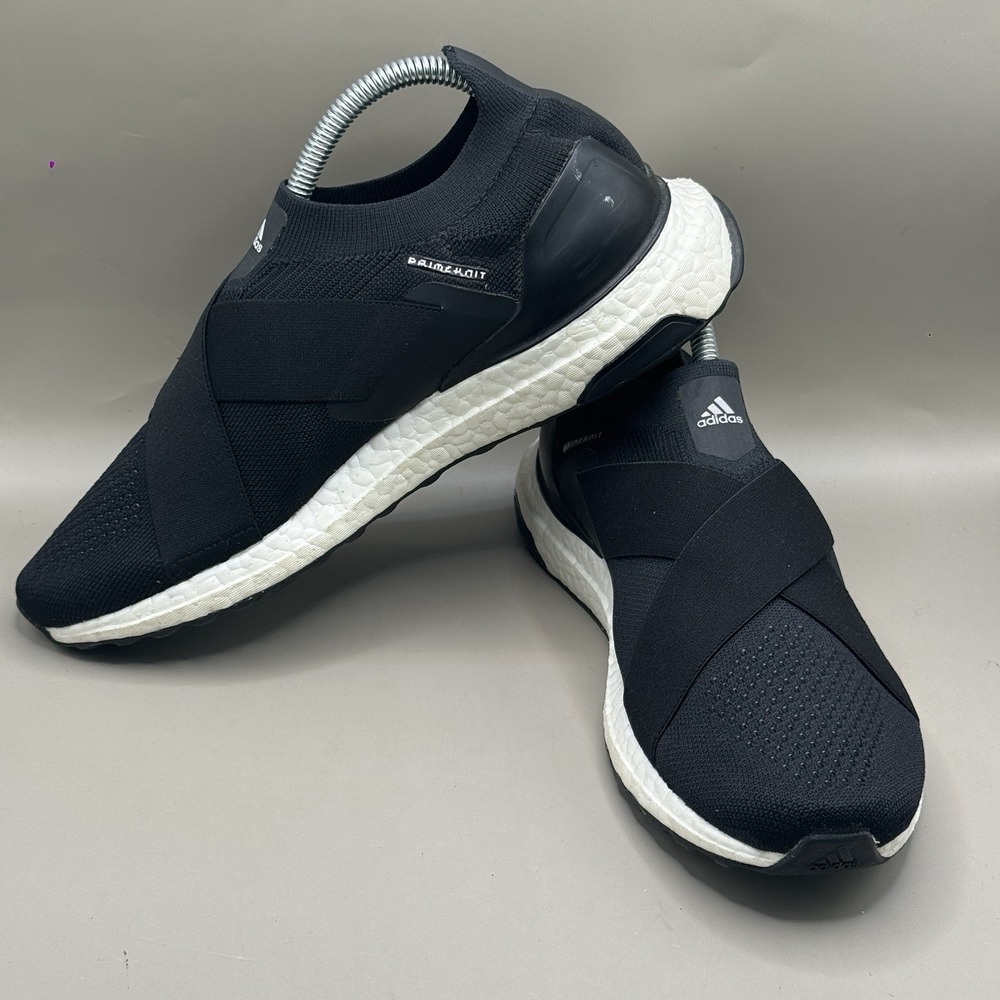 Adidas UltraBoost Slip-On DNA Women's Size 8 Black/White GX5084 - Picture 5 of 9